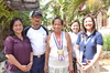 (L-R) Ms. Mabel Buni, VADM Higinio Mendoza Jr., Pvt. Leopoldo Tabinga, Ms. Aileen Clemente and Ms. Jenny Gapuz.JPG
